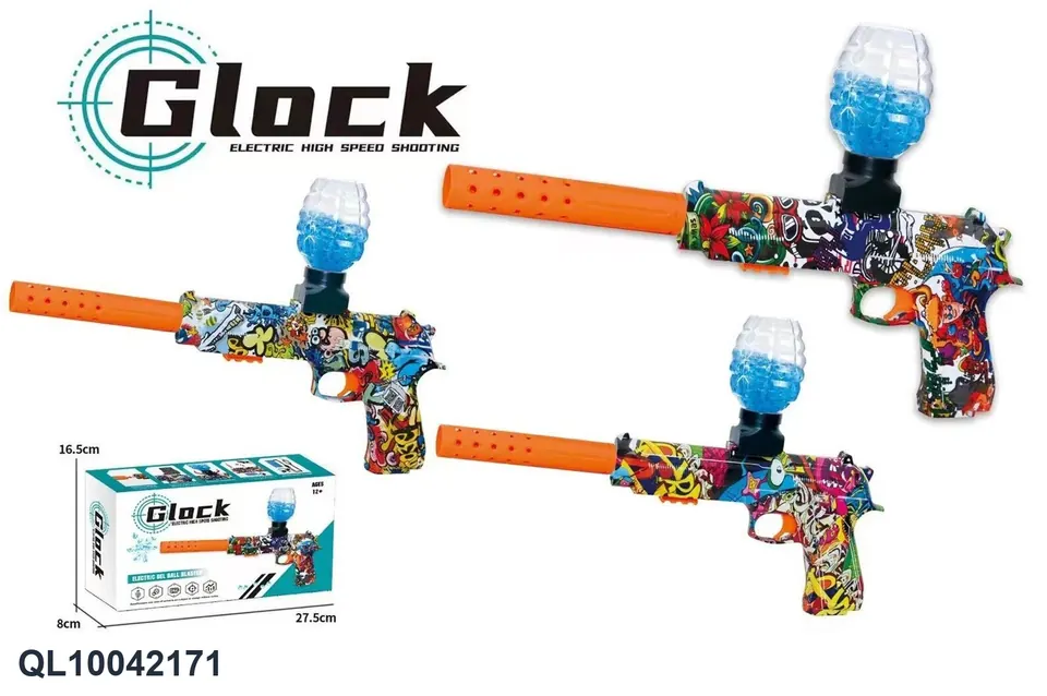 1911 Water Gun Color Box wholesale from Qili Toys