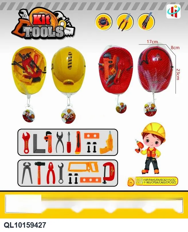 CPC Tool Set Mesh Bag wholesale from Qili Toys