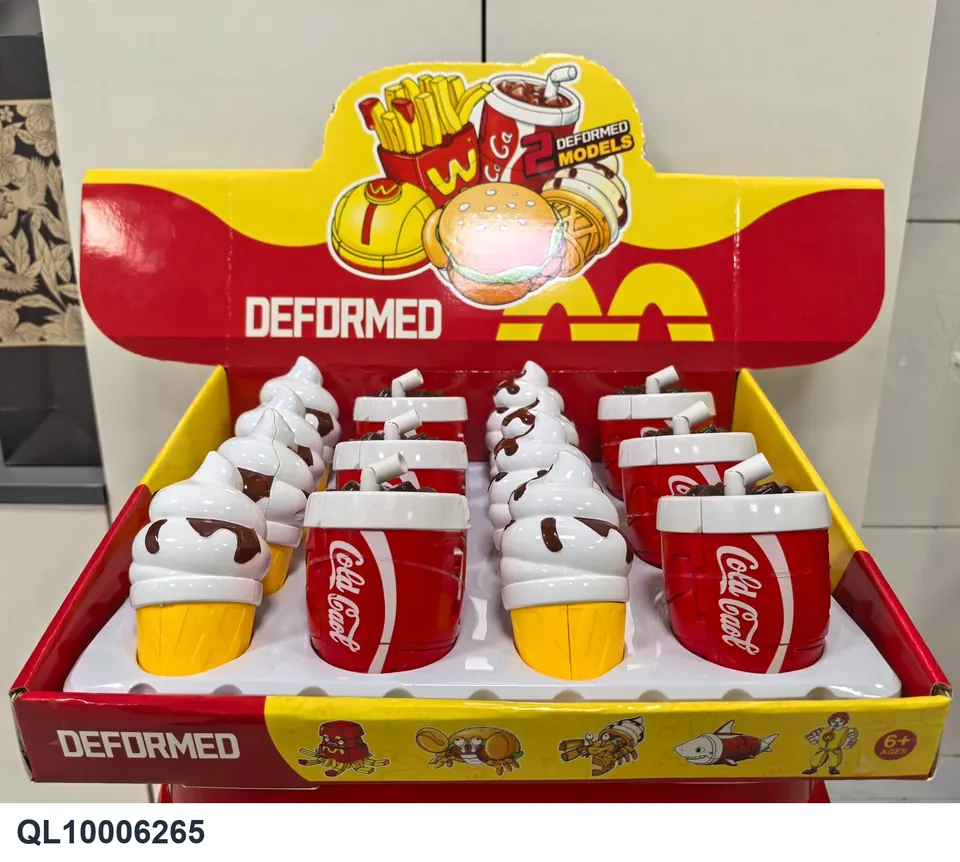 Change Into Ice Cream And Cola Display Box wholesale from Qili Toys