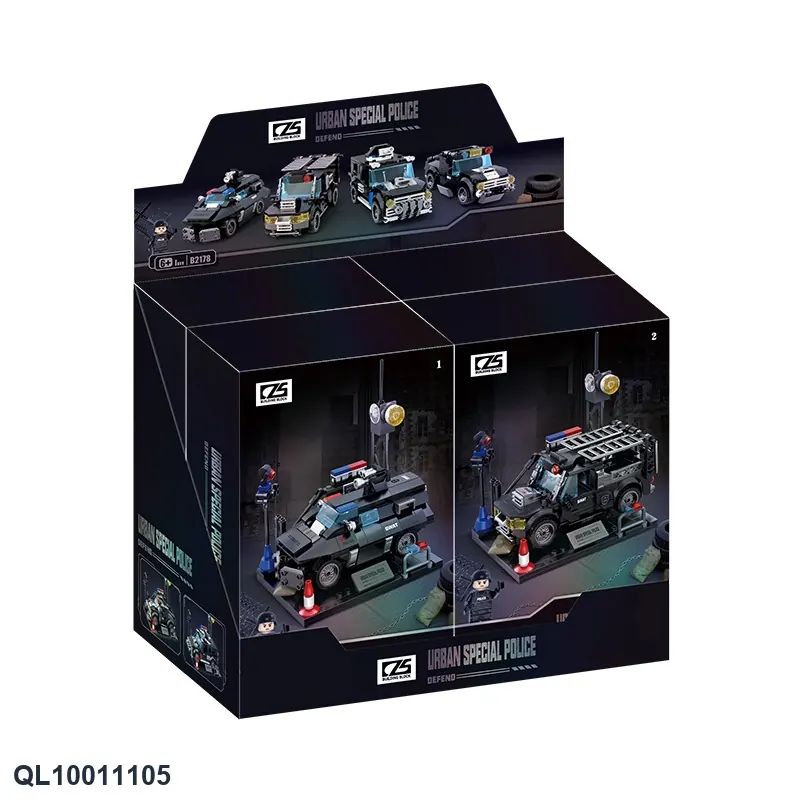 City Special Police Display Box wholesale from Qili Toys