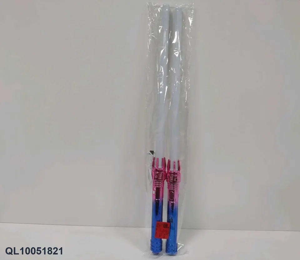 Colorful Battle Sword (audio) (pack of two) OPP Bag wholesale from Qili Toys