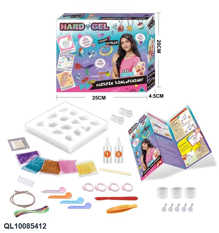 DIY Hard Gel Modeling Clay (fruit series) - Assorted Colors In A Box Color Box wholesale from Qili Toys