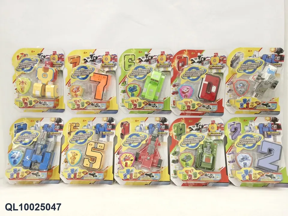 Deformed Numbers Blister Board wholesale from Qili Toys