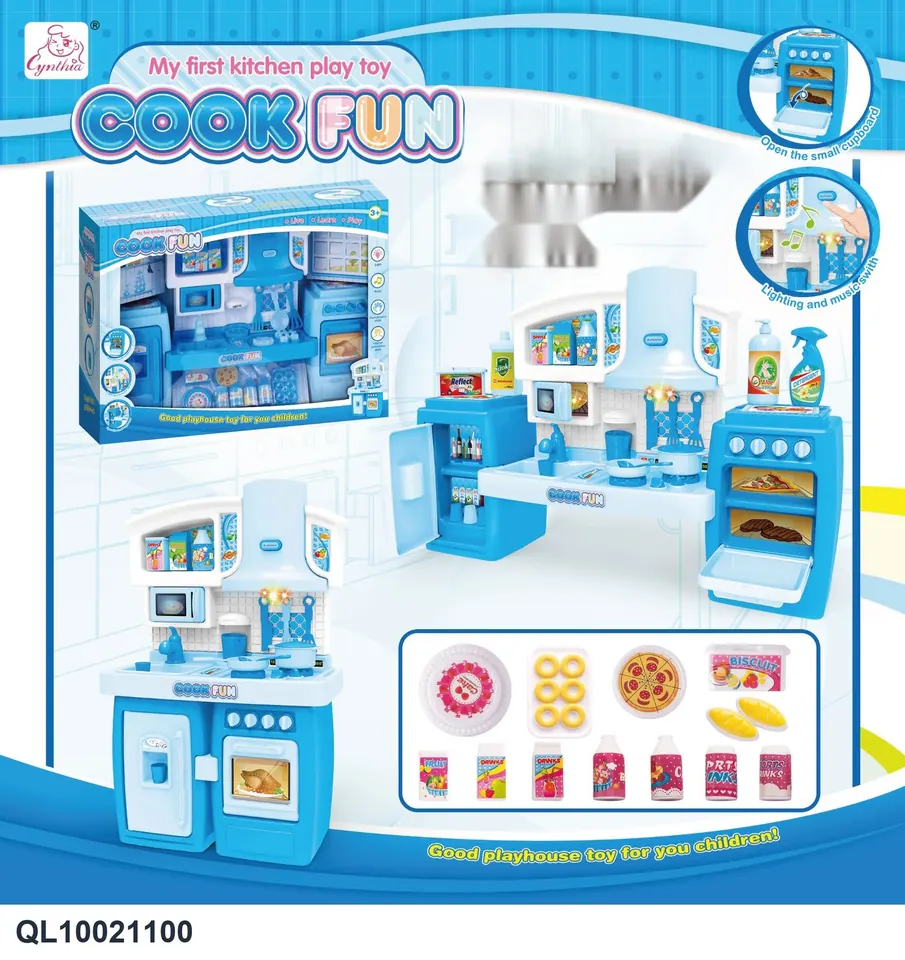 Detachable Cabinet Blue Light Sound Window Box wholesale from Qili Toys