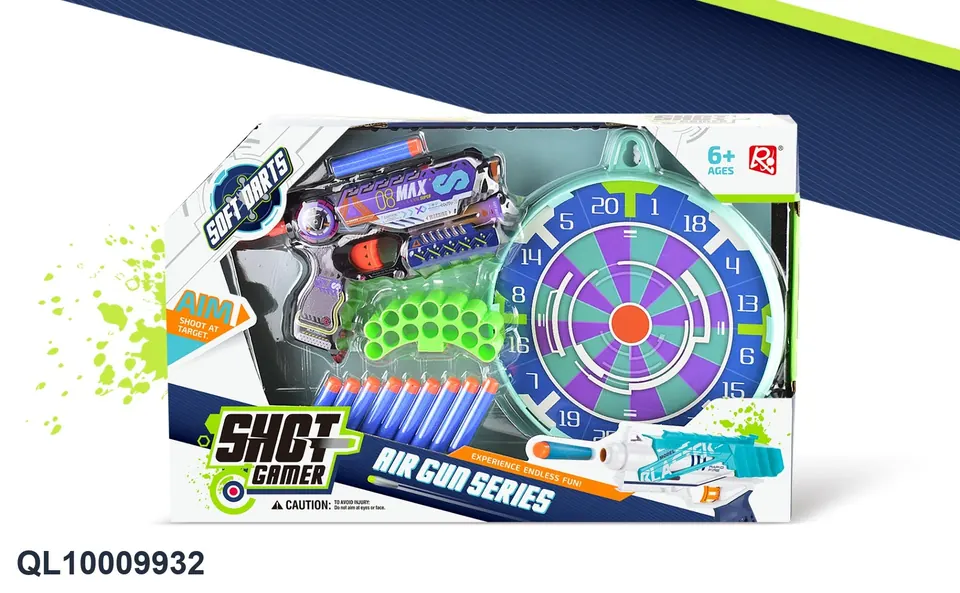 EVA Soft Bullet Gun Display Box wholesale from Qili Toys