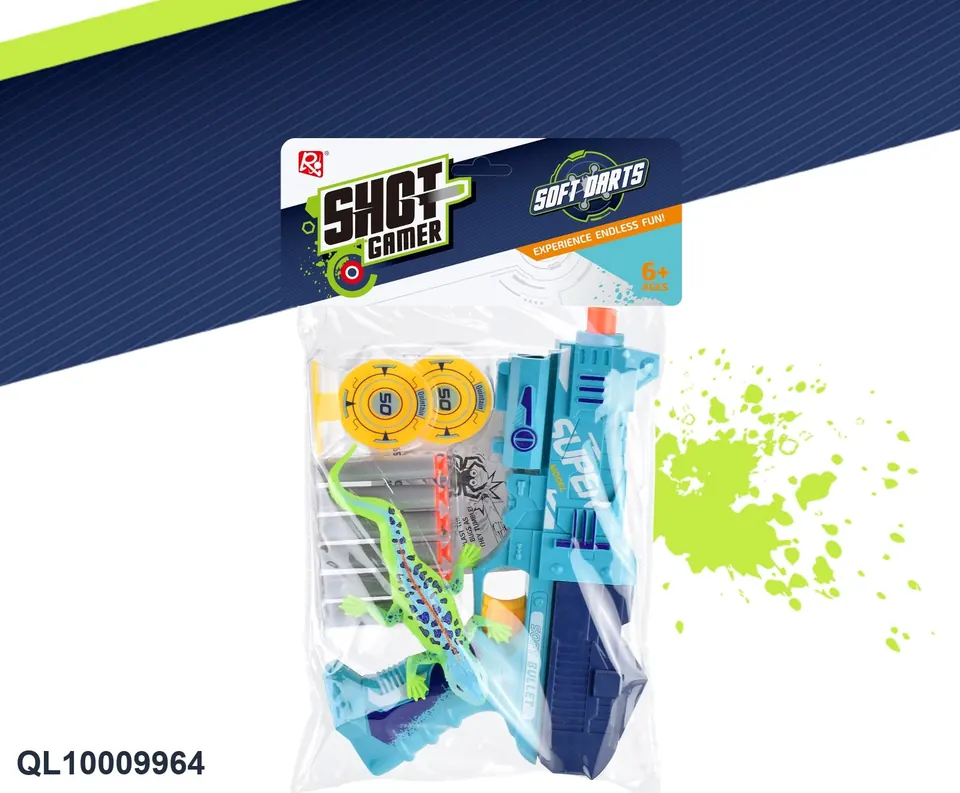 EVA Soft Bullet Gun PVC Bag wholesale from Qili Toys