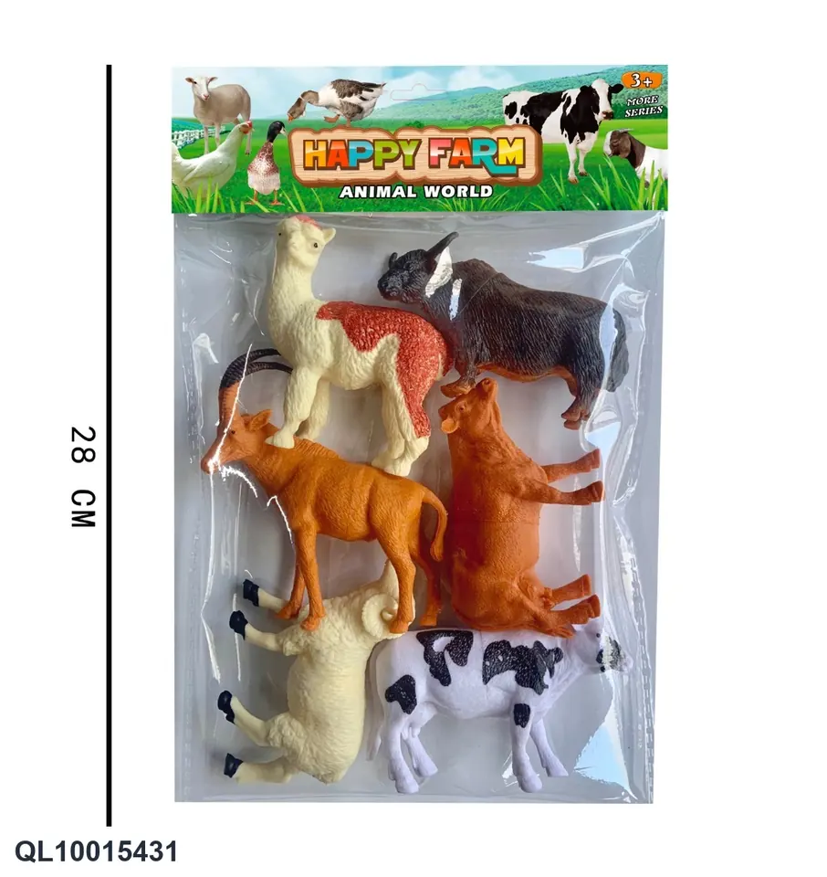 Farm Combo PVC Header Bag wholesale from Qili Toys