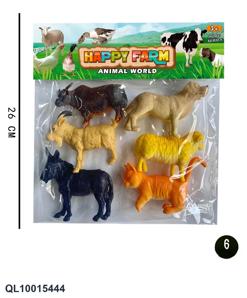 Farm Combo PVC Header Bag wholesale from Qili Toys