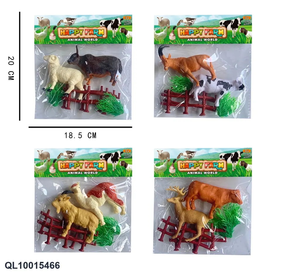 Farm Combo PVC Header Bag wholesale from Qili Toys