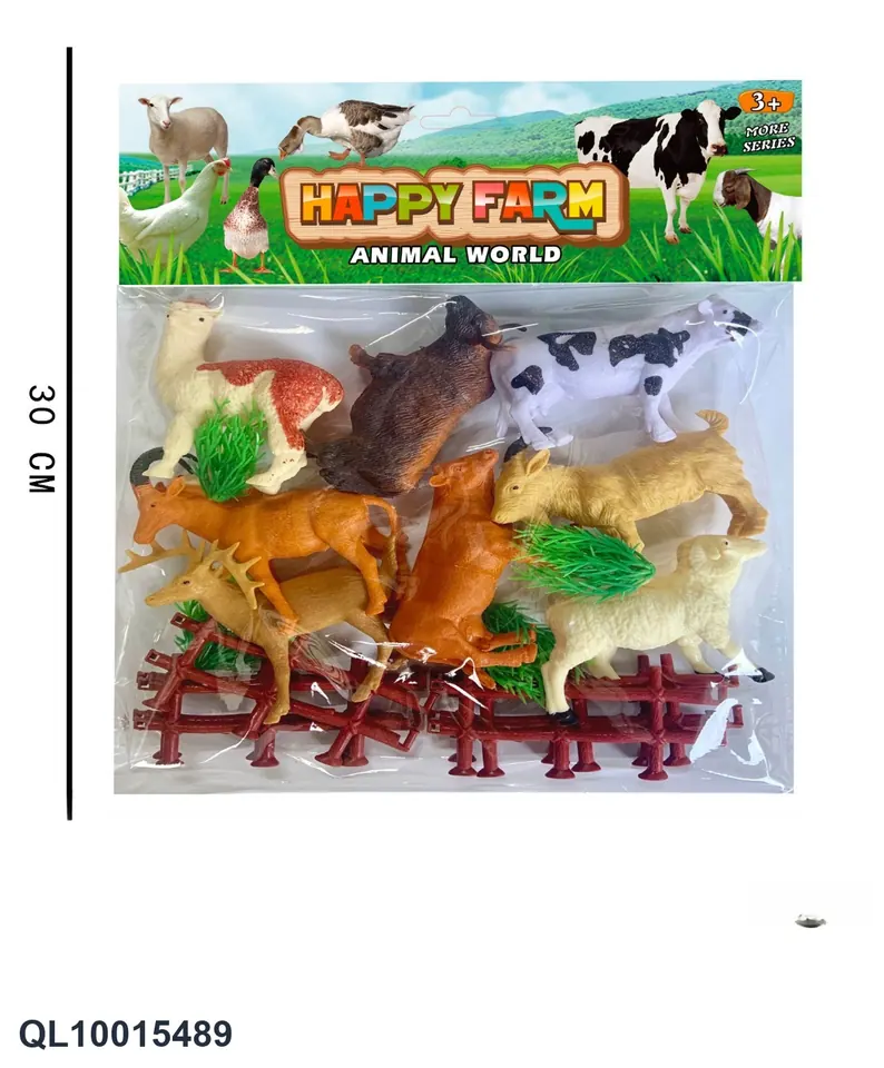 Farm Combo PVC Header Bag wholesale from Qili Toys