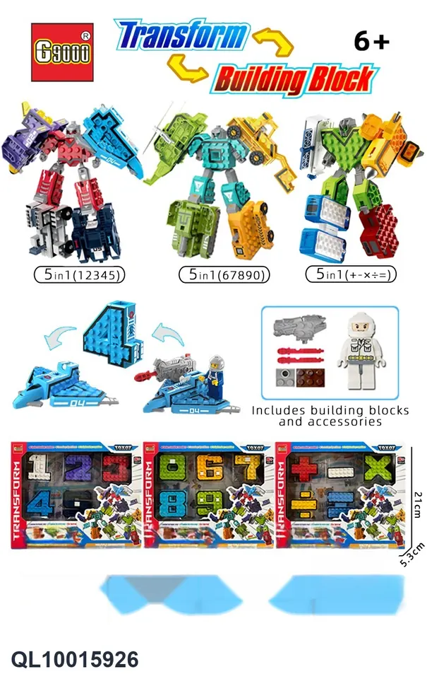 Five-In-One (3 types mixed) [With Accessories] Window Box wholesale from Qili Toys