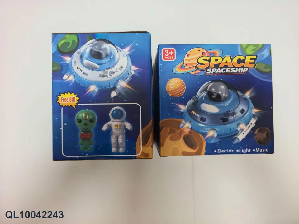 Flying Saucer Astronaut Alien Color Box wholesale from Qili Toys