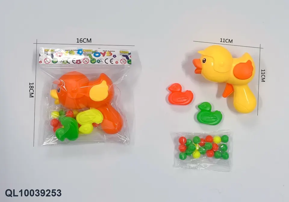Fun Duck Repeating Ping Pong Gun (With Balls*20, Ducks*2 OPP Bag wholesale from Qili Toys