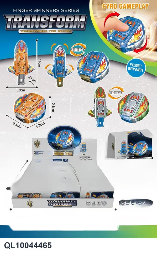 Gyroscope Display Box wholesale from Qili Toys