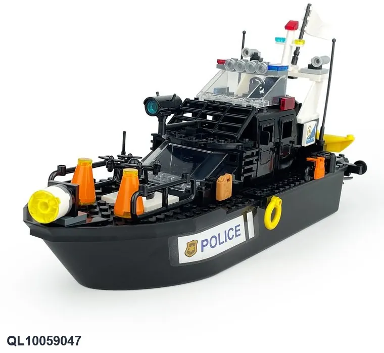 Killer Whale Patrol Boat Bagged Pack wholesale from Qili Toys