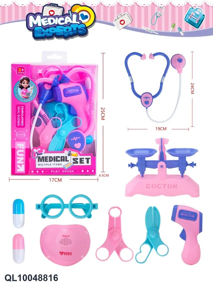 Medical Tools Set PVC Box wholesale from Qili Toys