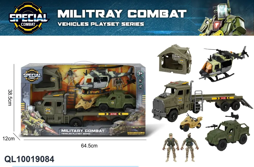 Military Combo Window Box wholesale from Qili Toys