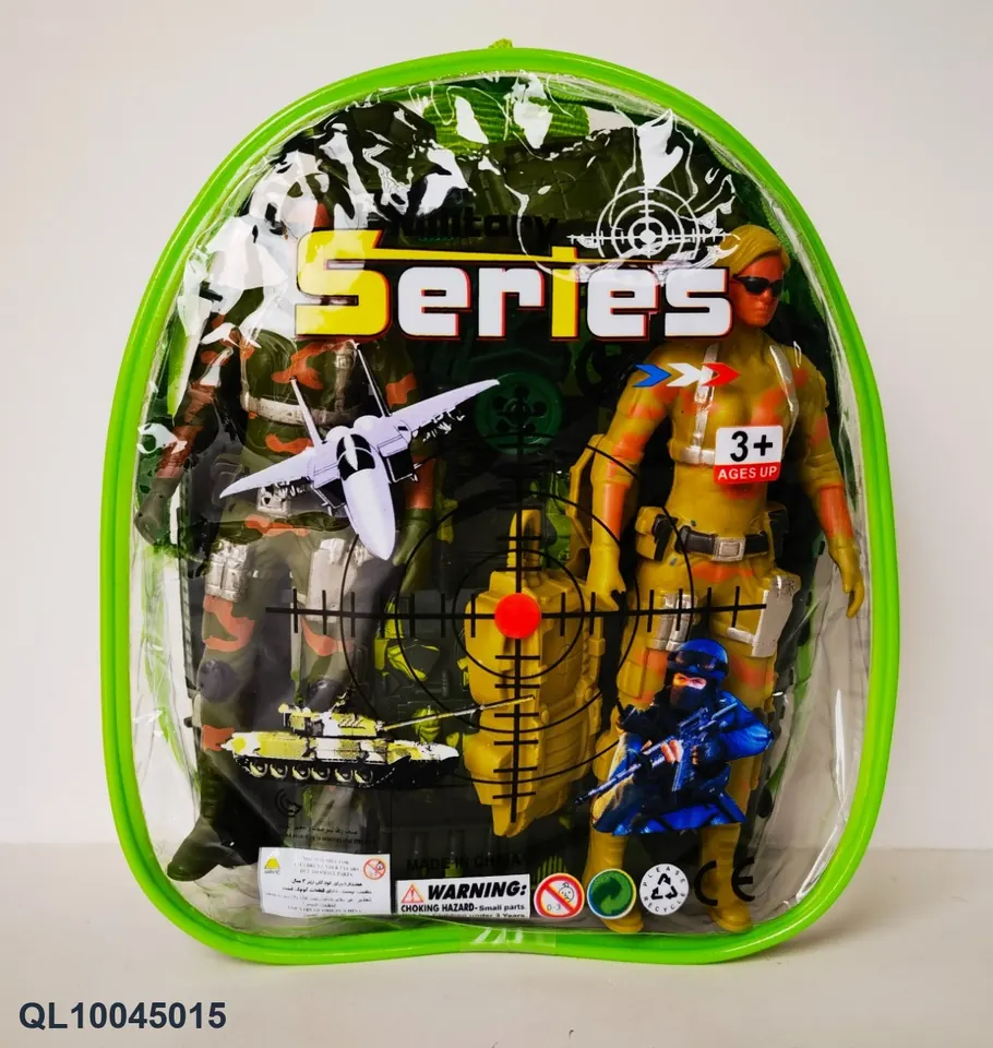 Military Set Backpack wholesale from Qili Toys