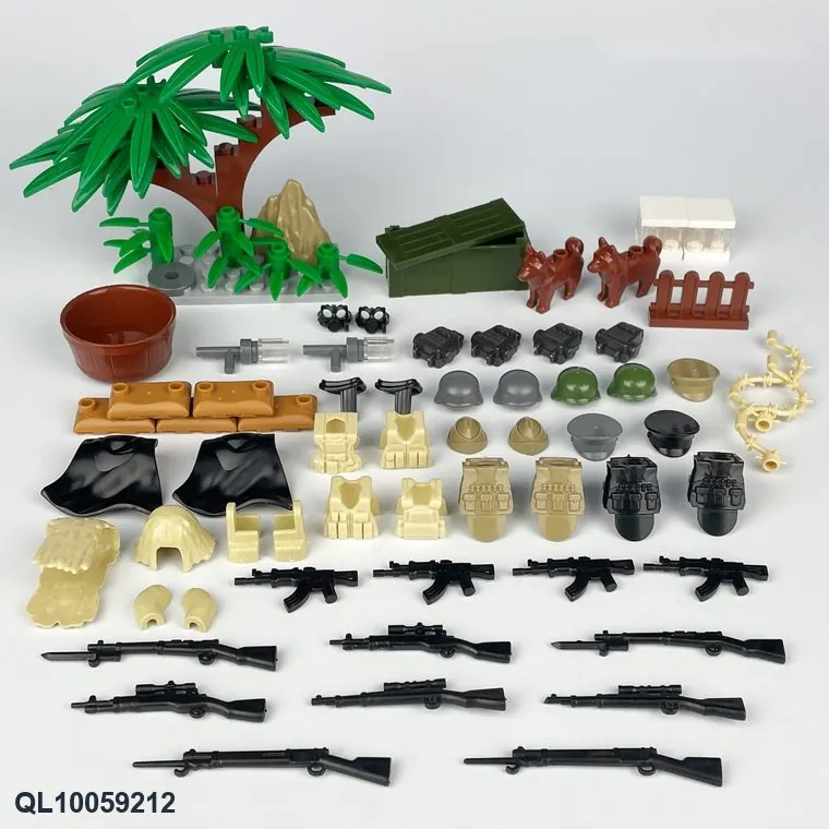 Military Weapons And Equipment Package Bagged Pack wholesale from Qili Toys