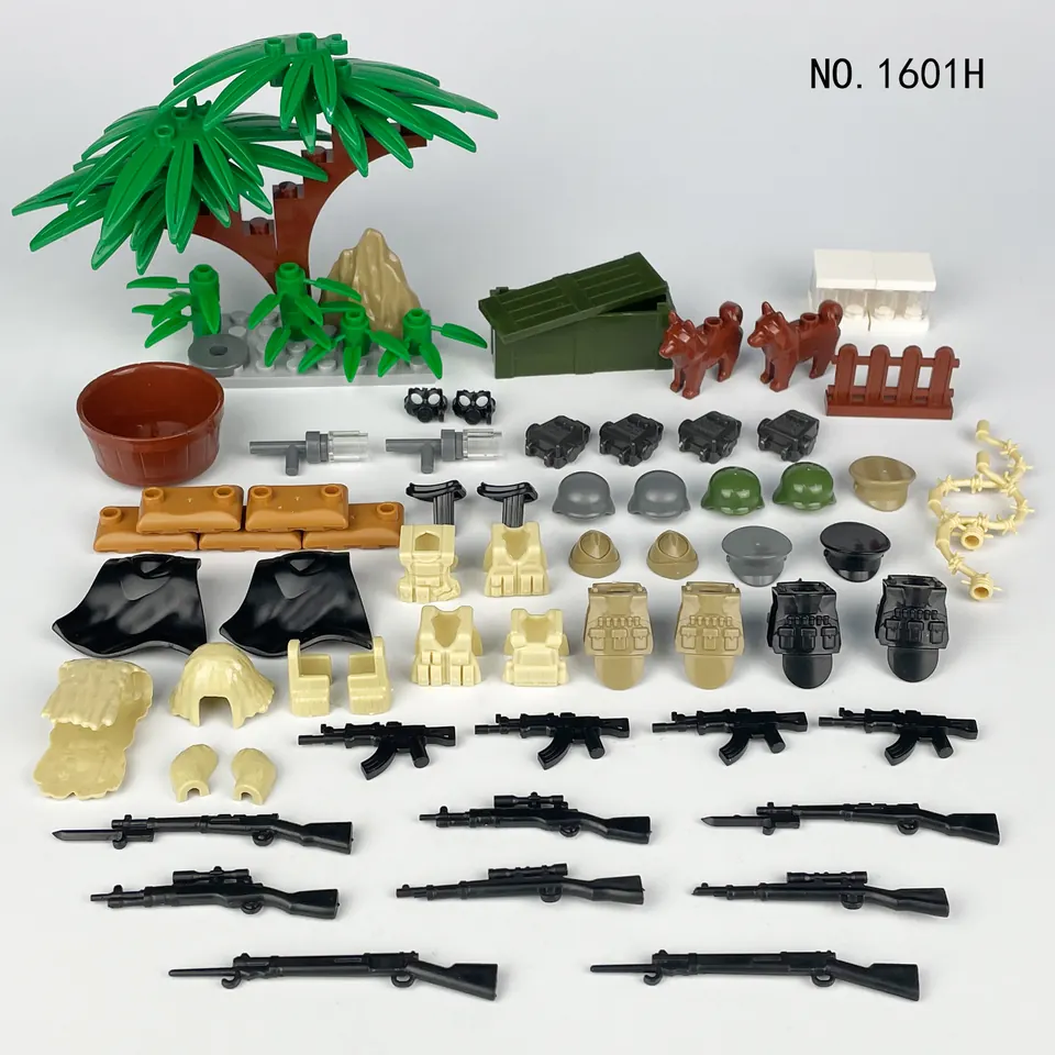 Military Weapons And Equipment Package Bagged Pack wholesale from Qili Toys
