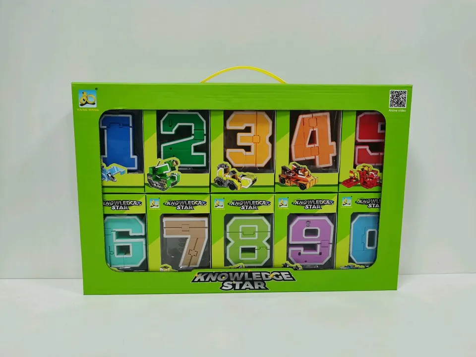 New Big Digital Morphing (english) Window Box wholesale from Qili Toys