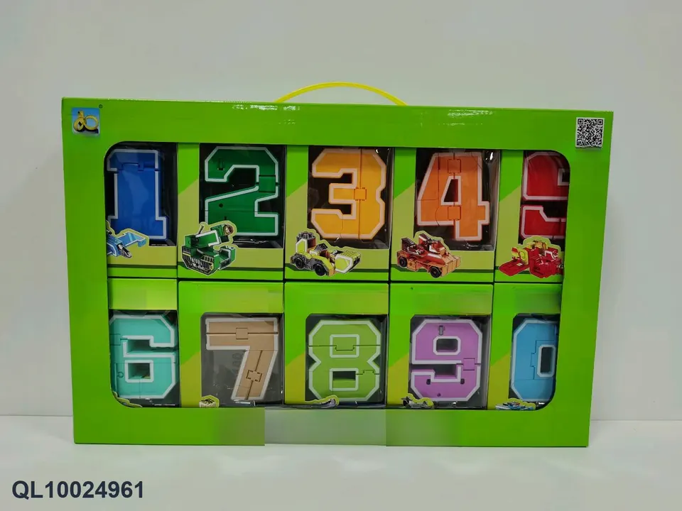 New Big Digital Transformation Window Box wholesale from Qili Toys