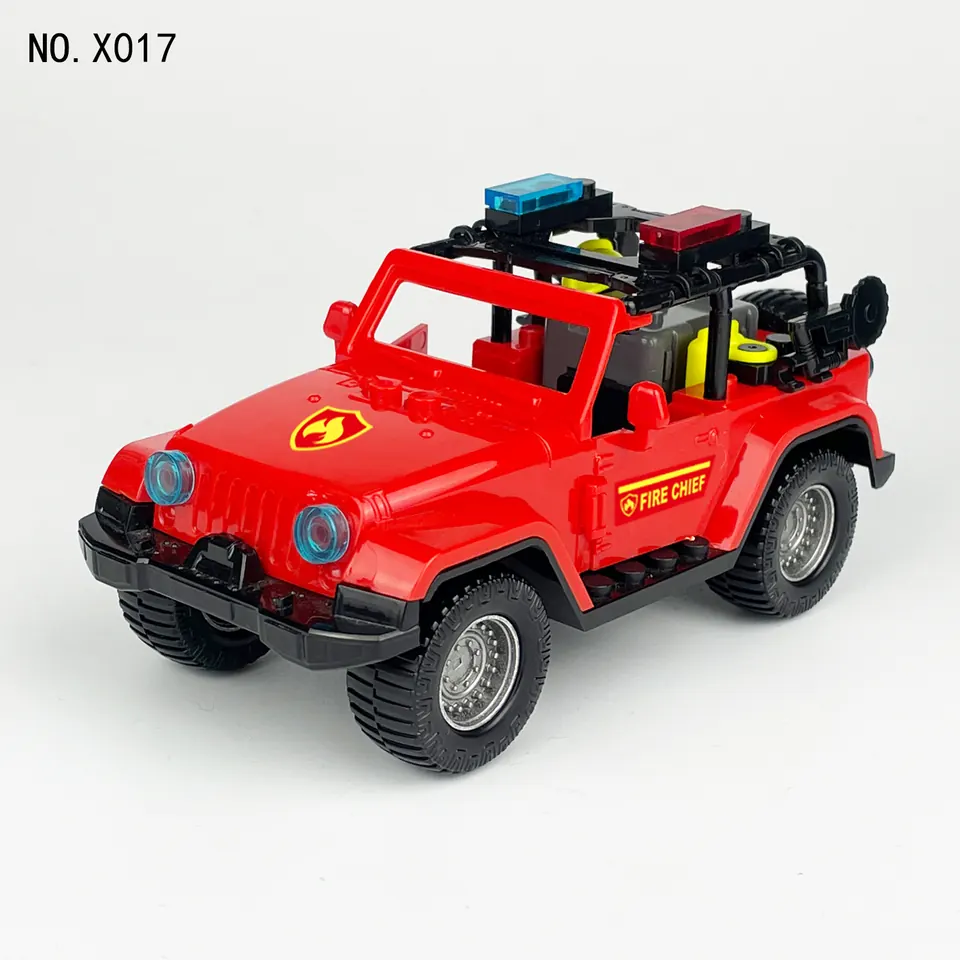 Off-Road Fire Patrol Vehicle Bagged Pack wholesale from Qili Toys