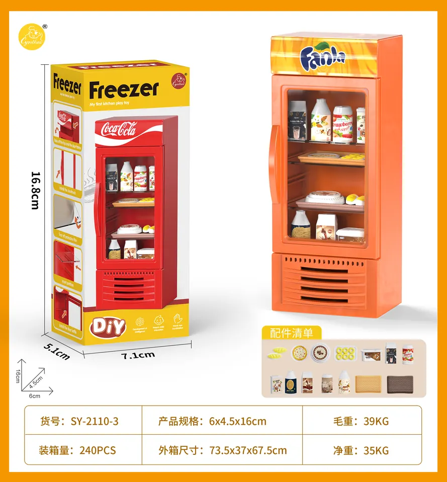 Orange Soda Vending Machine Playset Boxed wholesale from Qili Toys