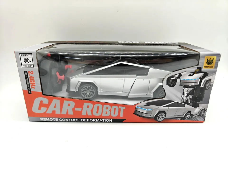 Remote Control Transforming Tesla Pickup (electricity included) Window Box wholesale from Qili Toys