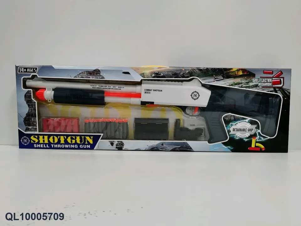 Rifle Shell Ejection Gun Soft Bullet Gun Window Box wholesale from Qili Toys