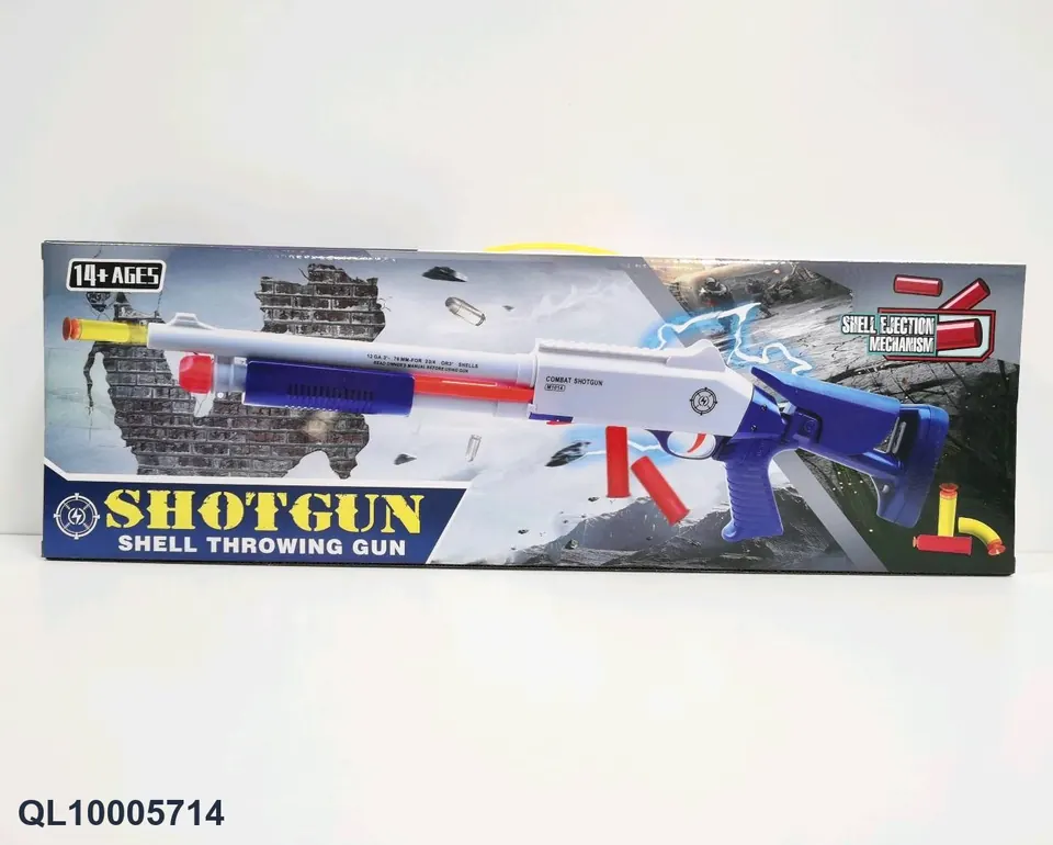 Rifle Shell Ejection Gun Soft Bullet Gun Sealed Box wholesale from Qili Toys