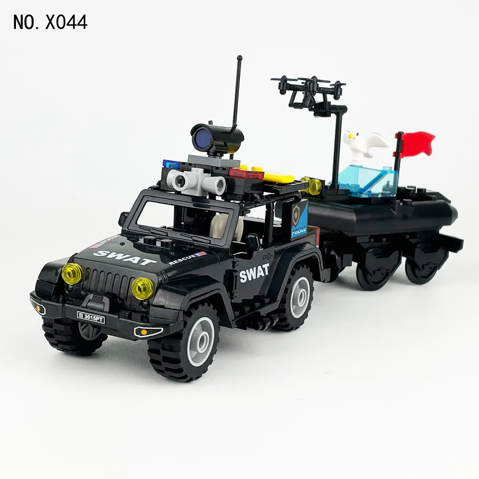 SWAT Water Rescue Vehicle Bagged Pack wholesale from Qili Toys