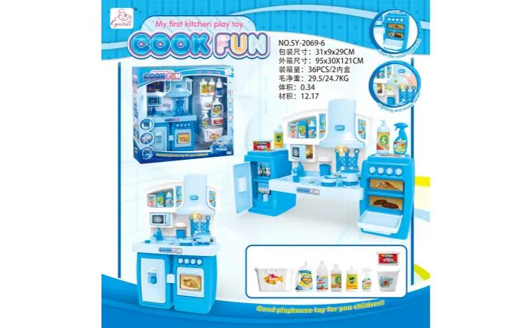 Sectional Cabinet Playset With Bathroom Fixtures, Blue Lights And Sound Window Box wholesale from Qili Toys