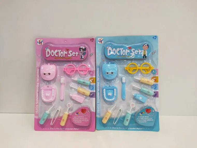 Seven-Color Flashing Medical Instruments And Dental Instruments Blister Board wholesale from Qili Toys