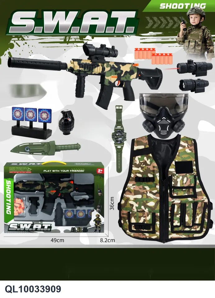 Simulation Police Cover-9 Piece Set Window Box wholesale from Qili Toys