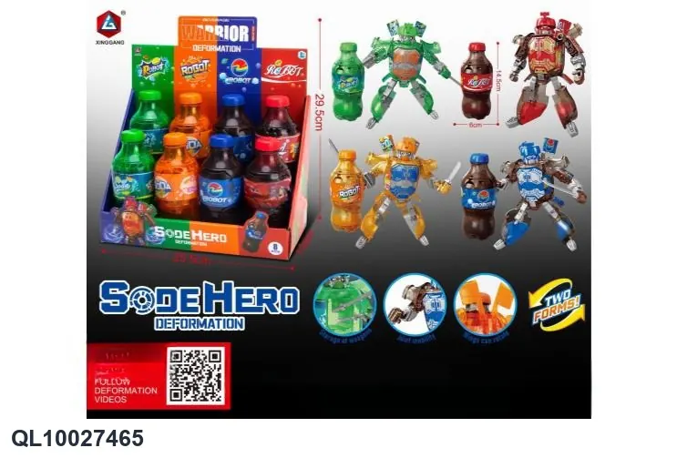Soda Warrior Display Box wholesale from Qili Toys