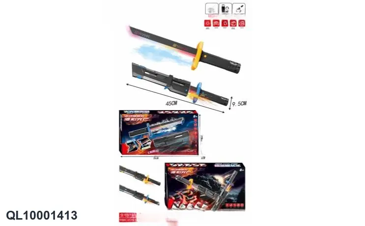 Spark Smoke Zero Laser Sword (chinese) Window Box wholesale from Qili Toys
