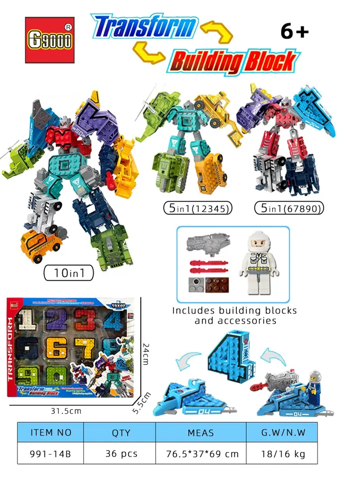 Ten-Fitting Body [With Accessories] Window Box wholesale from Qili Toys