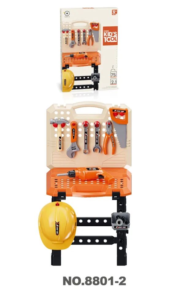 Tool Operating Table (90pcs) Color Box wholesale from Qili Toys