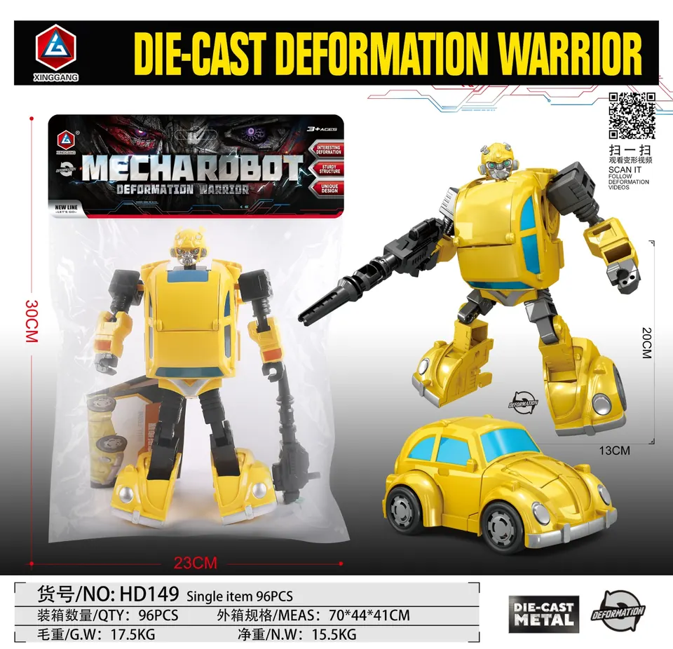 Transformation Alliance (beetle) (alloy version) PVC Header Bag wholesale from Qili Toys
