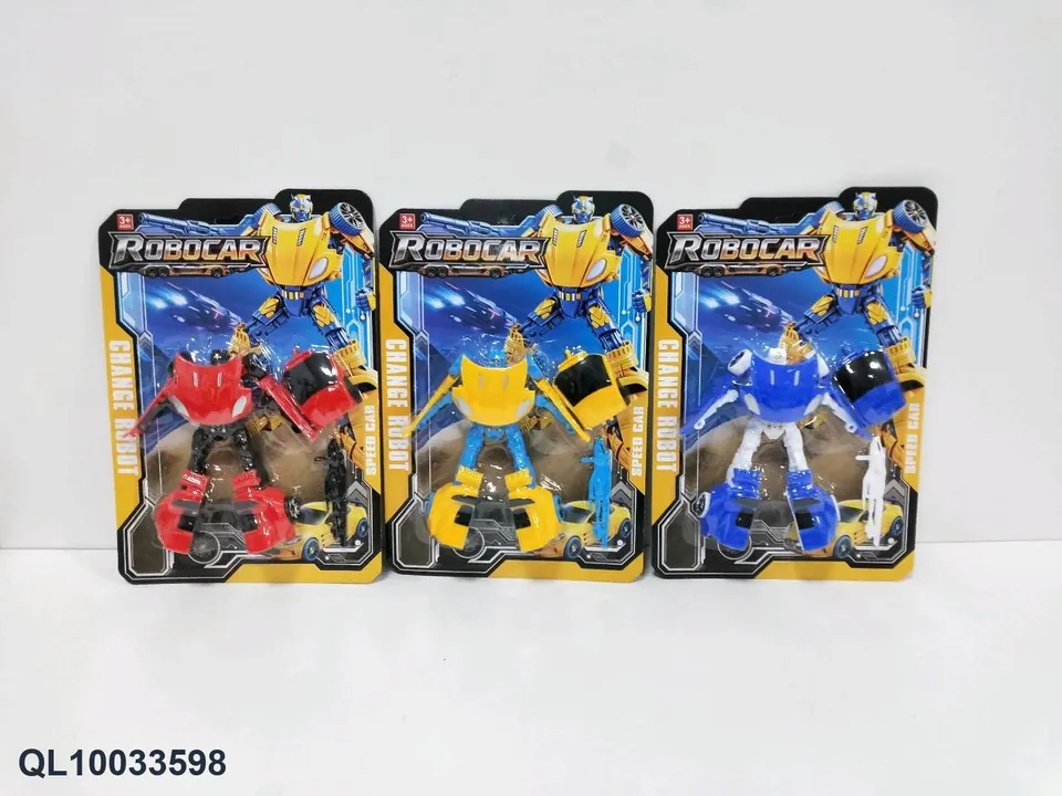 Transforming Robot Blister Board wholesale from Qili Toys