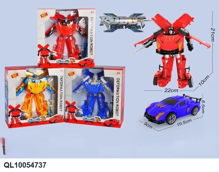 Transforming Robot Display Box wholesale from Qili Toys