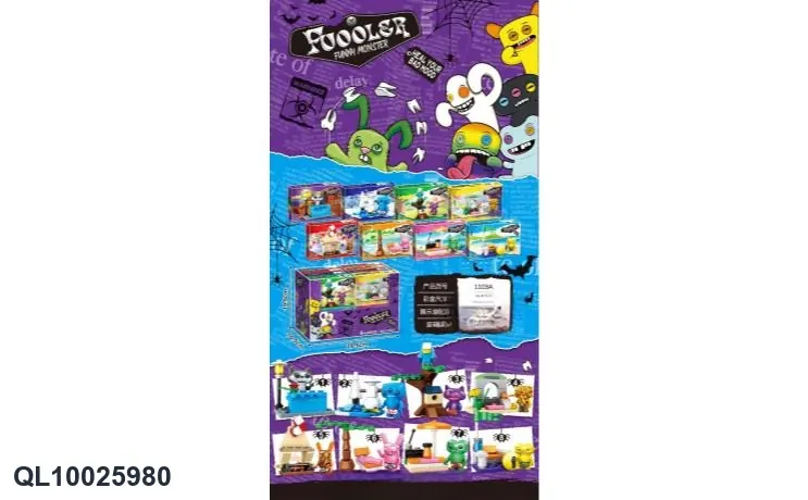 8 Types Of Yazai Monster Mix Display Box wholesale from Qili Toys