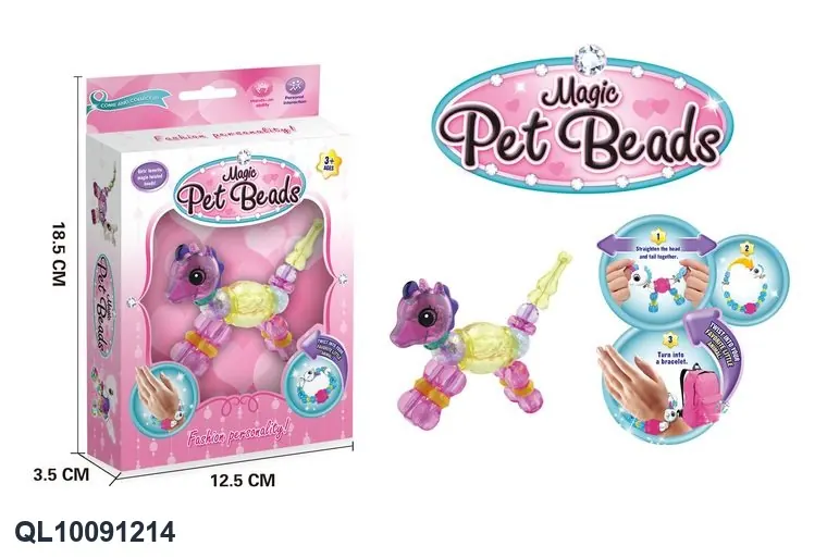 DIY Twisty Petz Magic Animal Bracelet: Little Pony Window Box wholesale from Qili Toys