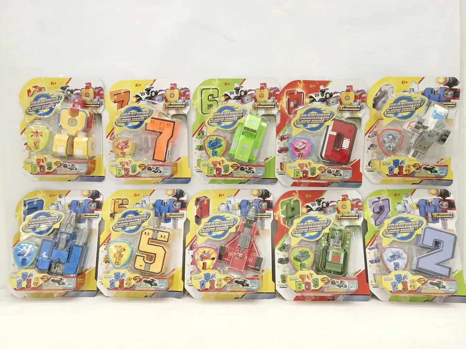 Deformed Numbers Blister Board wholesale from Qili Toys