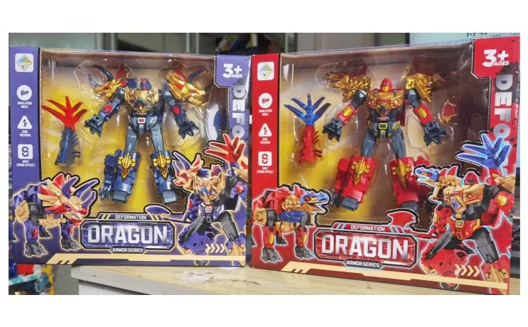 Dinosaur Transformation Window Box wholesale from Qili Toys