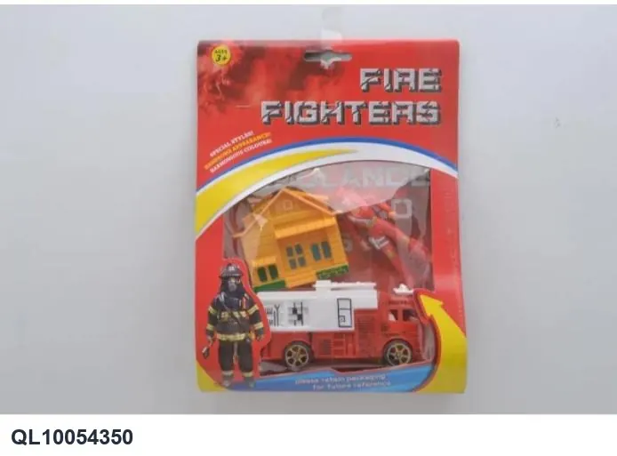 Firefighter Figure Set Hang Card wholesale from Qili Toys