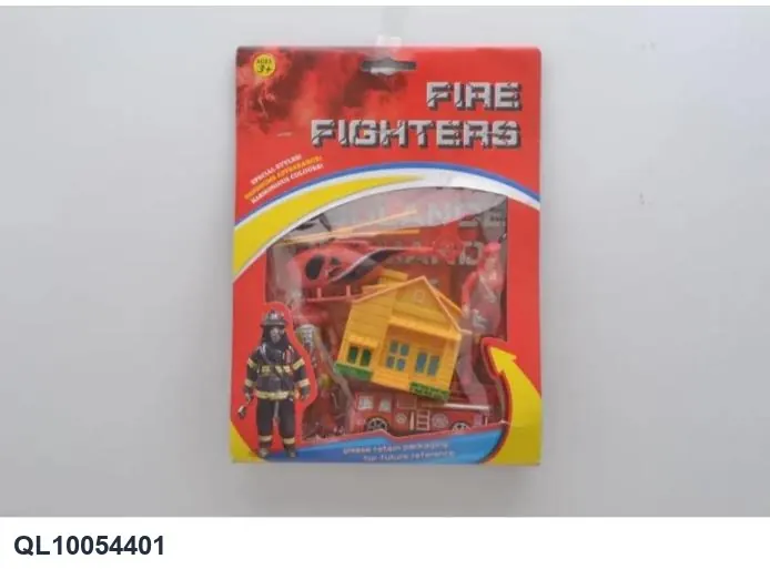 Firefighter Figure Set Hang Card wholesale from Qili Toys