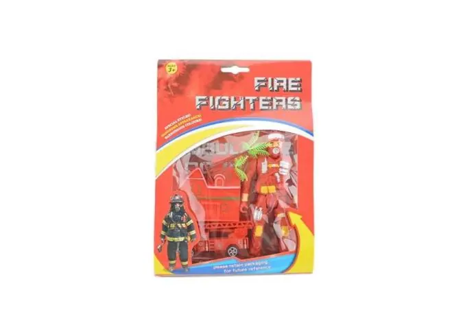 Fireman Hang Card wholesale from Qili Toys