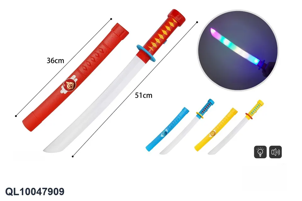 Flash Music Knife OPP Bag wholesale from Qili Toys